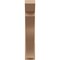 Ekena Millwork 8-in W x 40-in D x 40-in H Funston Slat Rough Cedar Woodgrain TimberThane Outlooker, Primed Tan OUTUR080X40X40FST24RCPR - alternate 3